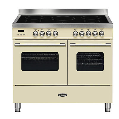 Britannia RC-10TI-DE Delphi Induction Hob Range Cooker Cream